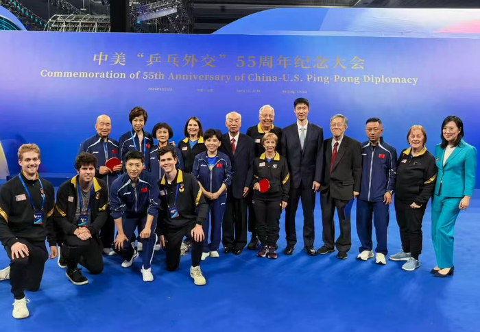 邓亚萍出任乒乓外交推荐官 推动中美体育文化交